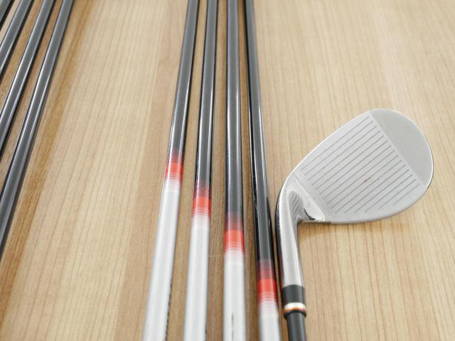 Iron set : Maruman : ชุดเหล็กกระเทย Maruman Shuttle i3000AR (ตีง่าย ไกลมาก) มีเหล็ก 5-10,Pw,Aw,Sw (9 ชิ้น) ก้านกราไฟต์ Flex R