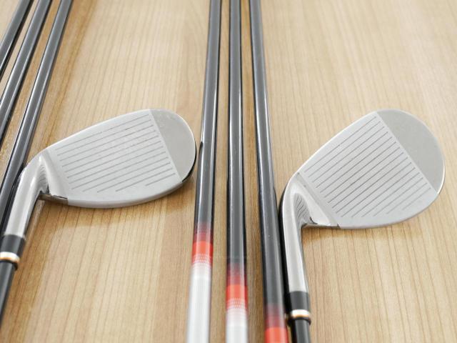 Iron set : Maruman : ชุดเหล็กกระเทย Maruman Shuttle i3000AR (ตีง่าย ไกลมาก) มีเหล็ก 5-10,Pw,Aw,Sw (9 ชิ้น) ก้านกราไฟต์ Flex R