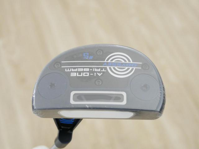 Putter : All : **ของใหม่ ยังไม่แกะพลาสติก** พัตเตอร์ Odyssey Ai-ONE TRI-BEAM #5 (ออกปี 2024) ก้าน Stroke LAB 90 ยาว 34 นิ้ว