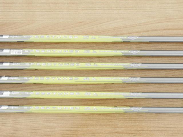 Lady club : All : ชุดเหล็ก Honma Tour World GS (ออกปี 2021 ใบใหญ่ ตีง่าย ไกล) มีเหล็ก 7-11,Sw (6 ชิ้น) ก้านกราไฟต์ Honma Speedtuned 42 Flex L