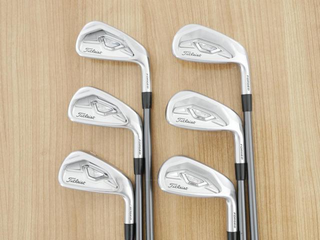 Iron set : Titleist : ชุดเหล็ก Titleist VG3 Forged (ออกปี 2019 Japan Spec. นุ่มแน่น) มีเหล็ก 5-Pw (6 ชิ้น) ก้านกราไฟต์ Fujikura MCI Black 80 Flex S