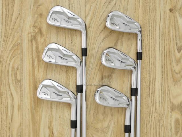 Iron set : Callaway : ชุดเหล็ก Callaway APEX Pro Forged (ออกปี 2019) มีเหล็ก 5-Pw (6 ชิ้น) ก้านเหล็ก NS Pro Mouds 120 Flex S