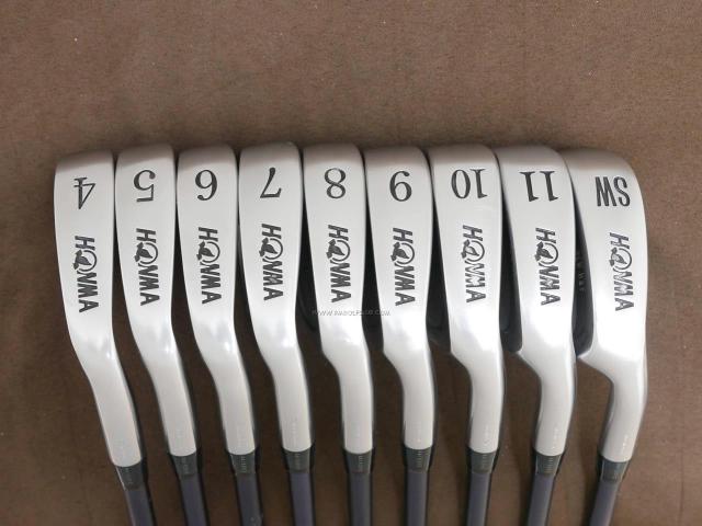 Lady club : All : ชุดเหล็ก Honma LB-280 มีเหล็ก 4-11,Sw (9 ชิ้น) ก้านกราไฟต์ Flex L