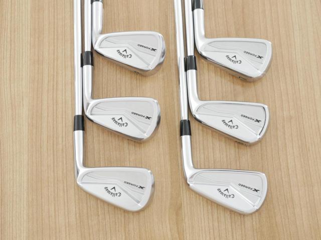 Iron set : Callaway : ชุดเหล็ก Callaway X Forged (ออกปี 2024 นุ่ม แน่น หล่อมาก) มีเหล็ก 5-Pw (6 ชิ้น) ก้านเหล็ก Dynamic Gold S200