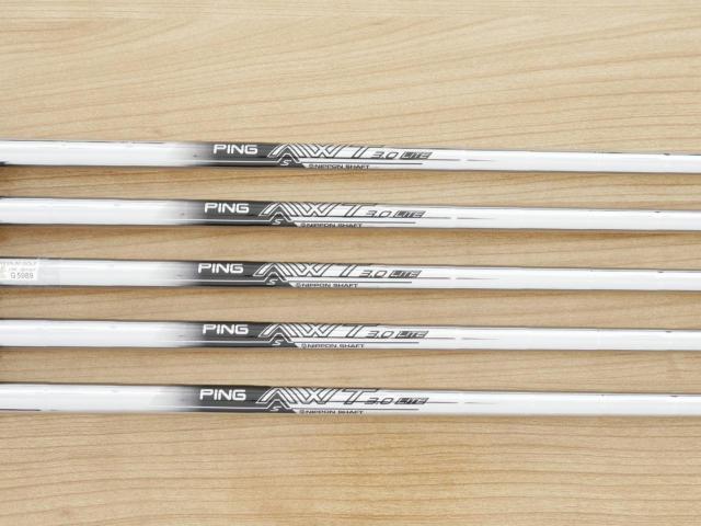 Iron set : Ping : ชุดเหล็ก Ping G440 (รุ่นล่าสุด ออกปี 2025 Japan Spec. ใบใหญ่ ง่าย ไกล) มีเหล็ก 6-W (5 ชิ้น) ก้านเหล็ก Ping AWT 3.0 Lite Flex S