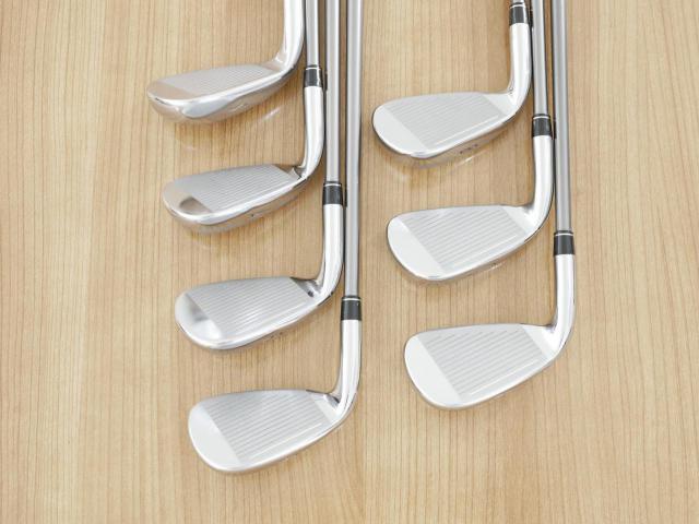 Iron set : Taylormade : ชุดเหล็ก Taylormade Gloire (รุ่นท๊อปสุด Japan Spec. ใบใหญ่ ตีง่าย ไกล) มีเหล็ก 6-Pw,Aw,Sw (7 ชิ้น) ก้านกราไฟต์ Flex SR