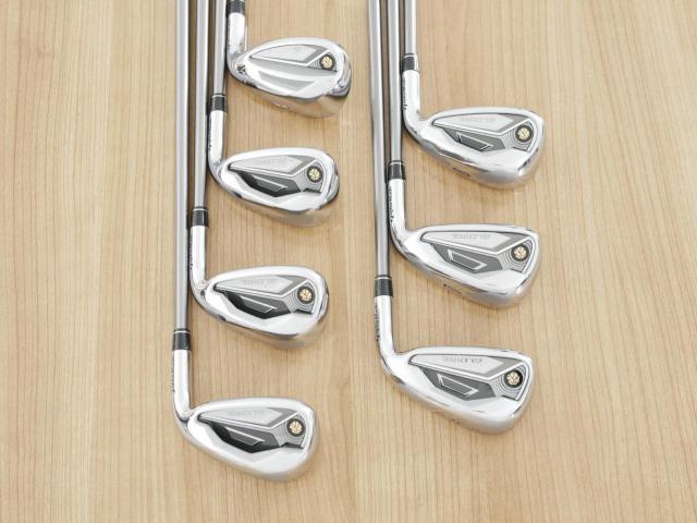 Iron set : Taylormade : ชุดเหล็ก Taylormade Gloire (รุ่นท๊อปสุด Japan Spec. ใบใหญ่ ตีง่าย ไกล) มีเหล็ก 6-Pw,Aw,Sw (7 ชิ้น) ก้านกราไฟต์ Flex SR