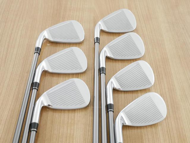 Iron set : Taylormade : ชุดเหล็ก Taylormade Gloire (รุ่นท๊อปสุด Japan Spec. ใบใหญ่ ตีง่าย ไกล) มีเหล็ก 6-Pw,Aw,Sw (7 ชิ้น) ก้านกราไฟต์ Flex SR