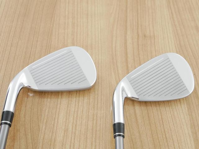 Iron set : Taylormade : ชุดเหล็ก Taylormade Gloire (รุ่นท๊อปสุด Japan Spec. ใบใหญ่ ตีง่าย ไกล) มีเหล็ก 6-Pw,Aw,Sw (7 ชิ้น) ก้านกราไฟต์ Flex SR