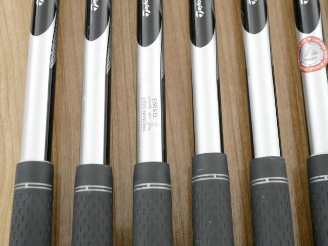 Iron set : Taylormade : ชุดเหล็ก Taylormade Gloire (รุ่นท๊อปสุด Japan Spec. ใบใหญ่ ตีง่าย ไกล) มีเหล็ก 6-Pw,Aw,Sw (7 ชิ้น) ก้านกราไฟต์ Flex SR