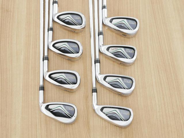 Iron set : Tourstage : ชุดเหล็ก Tourstage PHYZ (ซีรี่ย์ท๊อป ใบใหญ่ ตีง่าย ไกล) มีเหล็ก 5-Pw,Aw,Sw (8 ชิ้น) ก้านเหล็ก NS Pro 900 Flex S