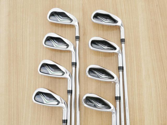 Iron set : Tourstage : ชุดเหล็ก Tourstage PHYZ (ซีรี่ย์ท๊อป ใบใหญ่ ตีง่าย ไกล) มีเหล็ก 5-Pw,Aw,Sw (8 ชิ้น) ก้านเหล็ก NS Pro 900 Flex S