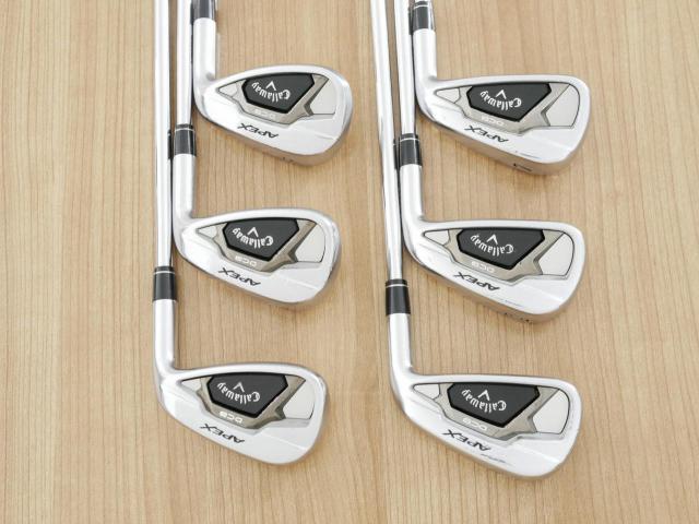 Iron set : Callaway : ชุดเหล็ก Callaway APEX DCB Forged (ปี 2022) มีเหล็ก 5-Pw (6 ชิ้น) ก้านเหล็ก NS Pro ZELOS 7 Flex S