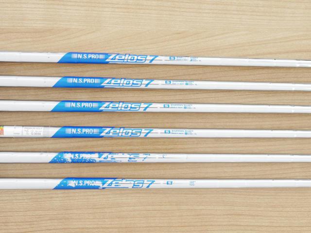 Iron set : Callaway : ชุดเหล็ก Callaway APEX DCB Forged (ปี 2022) มีเหล็ก 5-Pw (6 ชิ้น) ก้านเหล็ก NS Pro ZELOS 7 Flex S