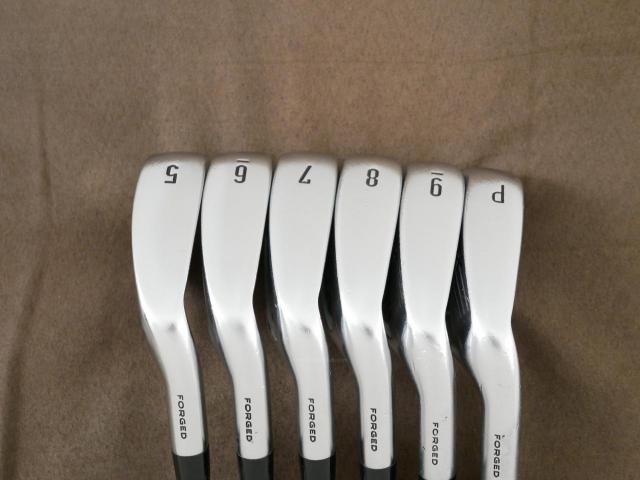 Iron set : Callaway : ชุดเหล็ก Callaway APEX DCB Forged (ปี 2022) มีเหล็ก 5-Pw (6 ชิ้น) ก้านเหล็ก NS Pro ZELOS 7 Flex S