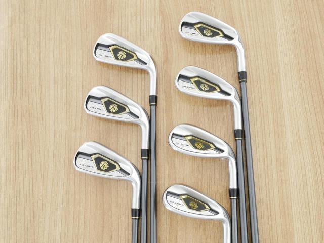 Iron set : Taylormade : ชุดเหล็ก Taylormade Gloire G (รุ่นท๊อปสุด ตีไกลมากๆ เหล็ก 7 Loft 26.5 หน้าเด้ง) มีเหล็ก 6-Pw,Aw,Sw (7 ชิ้น) ก้านกราไฟต์ Flex R
