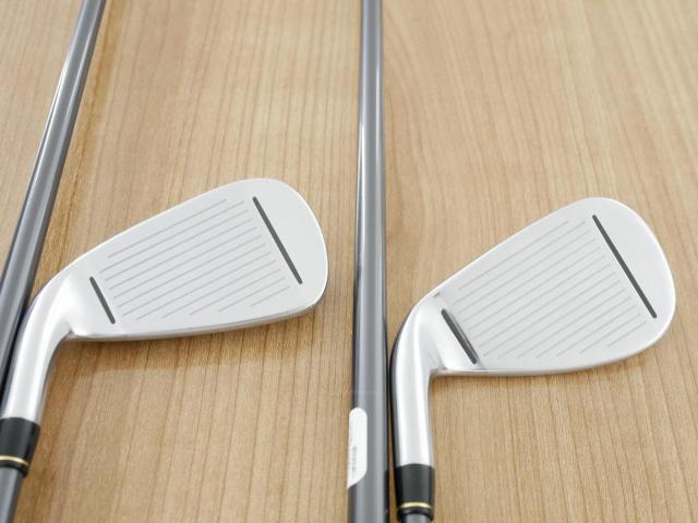 Iron set : Taylormade : ชุดเหล็ก Taylormade Gloire G (รุ่นท๊อปสุด ตีไกลมากๆ เหล็ก 7 Loft 26.5 หน้าเด้ง) มีเหล็ก 6-Pw,Aw,Sw (7 ชิ้น) ก้านกราไฟต์ Flex R