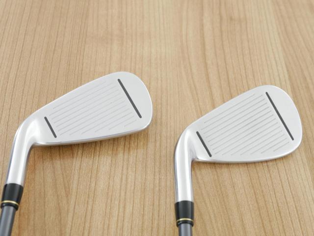 Iron set : Taylormade : ชุดเหล็ก Taylormade Gloire G (รุ่นท๊อปสุด ตีไกลมากๆ เหล็ก 7 Loft 26.5 หน้าเด้ง) มีเหล็ก 6-Pw,Aw,Sw (7 ชิ้น) ก้านกราไฟต์ Flex R