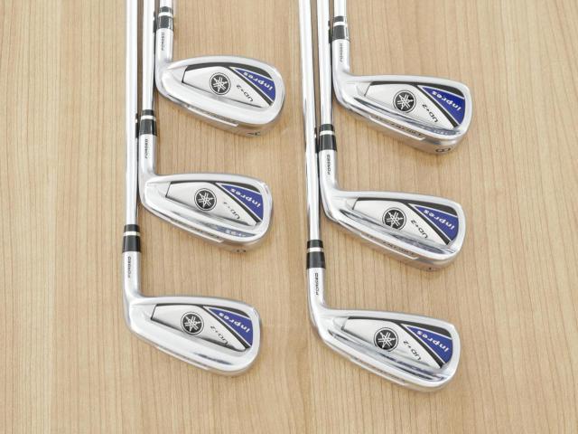 Iron set : Yamaha : ชุดเหล็ก Yamaha Inpres UD+2 (ออกปี 2019 ตีไกลที่สุด ไกลกว่าเหล็กทั่วไป 2 เบอร์ หน้าเด้ง COR 0.822) มีเหล็ก 6-Pw,Aw (6 ชิ้น) ก้านเหล็ก NS Pro Zelos 7 Flex S