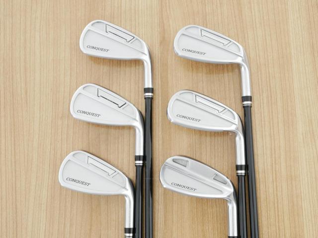 Iron set : Maruman : ชุดเหล็ก Maruman Majesty Conquest (รุ่นท๊อปสุด ออกปี 2022 ของใหม่ 6 หมื่นบาท) มีเหล็ก 6-Pw,Pa (6 ชิ้น) ก้านกราไฟต์ Flex SR