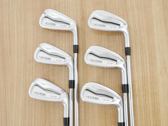 Iron set : Epon : ชุดเหล็ก EPON AF-707 Forged (รุ่นล่าสุด ปี 2024 ใบใหญ่ ตีง่าย ไกล) มีเหล็ก 5-Pw (6 ชิ้น) ก้านเหล็ก NS Pro 750 NEO Flex R