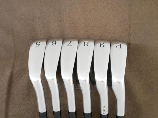 Iron set : Epon : ชุดเหล็ก EPON AF-707 Forged (รุ่นล่าสุด ปี 2024 ใบใหญ่ ตีง่าย ไกล) มีเหล็ก 5-Pw (6 ชิ้น) ก้านเหล็ก NS Pro 750 NEO Flex R