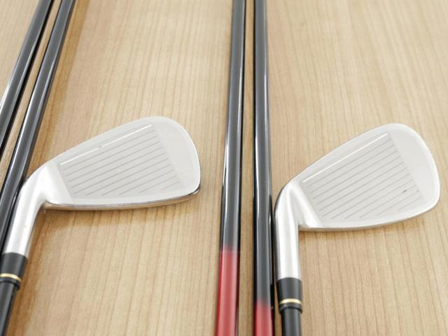 Iron set : Honma : ชุดเหล็ก Honma AMAZING Spec II (หน้าเด้ง โกงองศาสุดๆ ไกลที่สุด) มีเหล็ก 5-11,Aw,Sw (9 ชิ้น ระยะเทียบเท่า 4-Pw,Aw,Sw) ก้าน AMAZING SPEC Feather & Feather FLex R