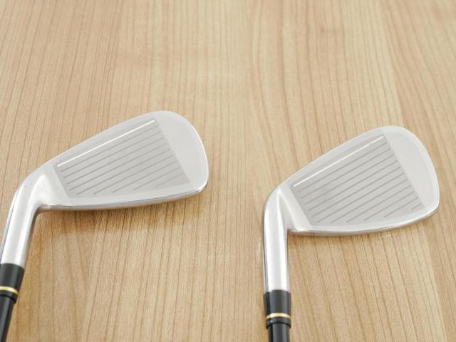 Iron set : Honma : ชุดเหล็ก Honma AMAZING Spec II (หน้าเด้ง โกงองศาสุดๆ ไกลที่สุด) มีเหล็ก 5-11,Aw,Sw (9 ชิ้น ระยะเทียบเท่า 4-Pw,Aw,Sw) ก้าน AMAZING SPEC Feather & Feather FLex R