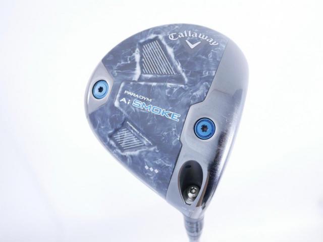 Driver : Callaway : ไดรเวอร์ Callaway Paradym Ai SMOKE Triple Diamond (รุ่นปี 2024 Low Spin สุดๆๆ) Loft 9 (ปรับได้) ก้าน Graphite Design aG19-4 Flex S