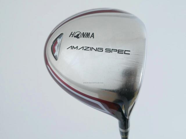 Driver : Honma : Honma Amazing Spec 480 (รุ่นใหม่ หน้าเด้งเกินกฏ หัวขนาด 480cc.) Loft 11.5 ก้าน Amazing Spec Feather & Feather Flex R