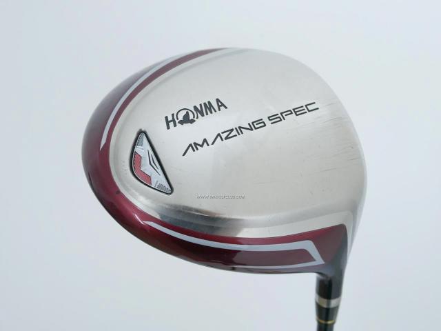 Driver : Honma : Honma Amazing Spec 480 (รุ่นใหม่ หน้าเด้งเกินกฏ หัวขนาด 480cc.) Loft 11.5 ก้าน Amazing Spec Feather & Feather Flex R