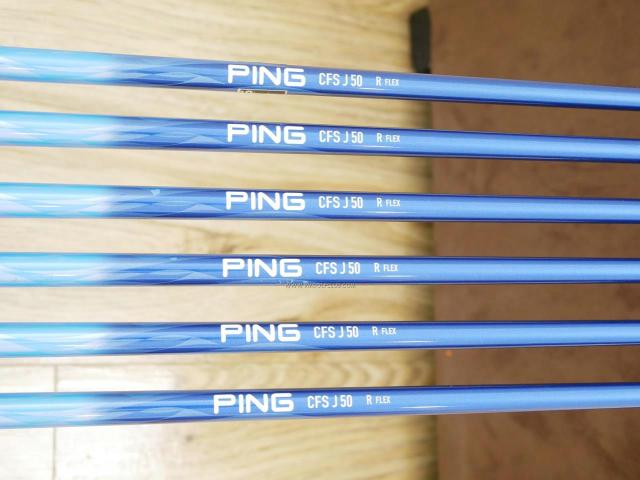 Iron set : Ping : ชุดเหล็ก Ping G (ปี 2016) มีเหล็ก 5-Pw (6 ชิ้น) ก้านกราไฟต์ Ping CFS J50 Flex R