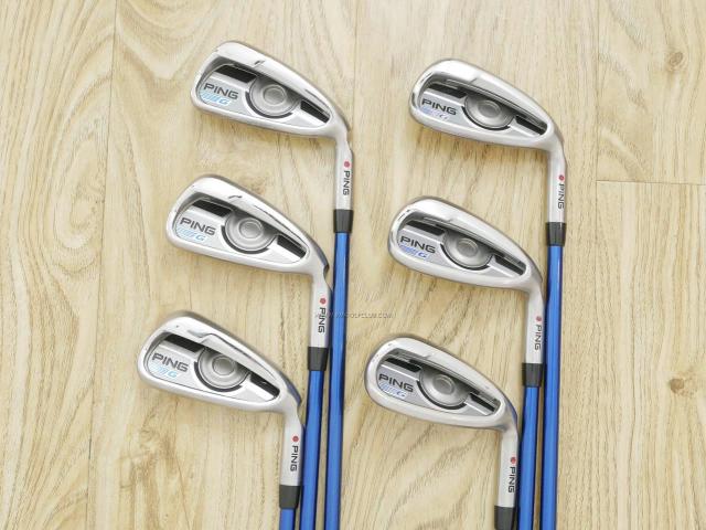 Iron set : Ping : ชุดเหล็ก Ping G (ปี 2016) มีเหล็ก 5-Pw (6 ชิ้น) ก้านกราไฟต์ Ping CFS J50 Flex R
