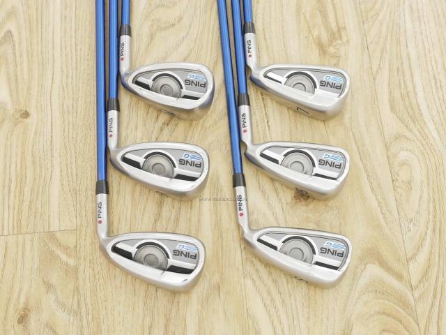 Iron set : Ping : ชุดเหล็ก Ping G (ปี 2016) มีเหล็ก 5-Pw (6 ชิ้น) ก้านกราไฟต์ Ping CFS J50 Flex R