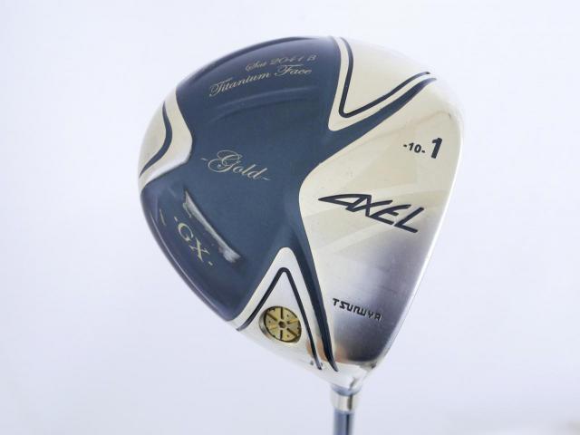 Driver : Tsuruya : Tsuruya AXEL GX Gold Limited (รุ่นท๊อป Non-Conform ของใหม่ 4 หมื่น) Loft 10 Flex R