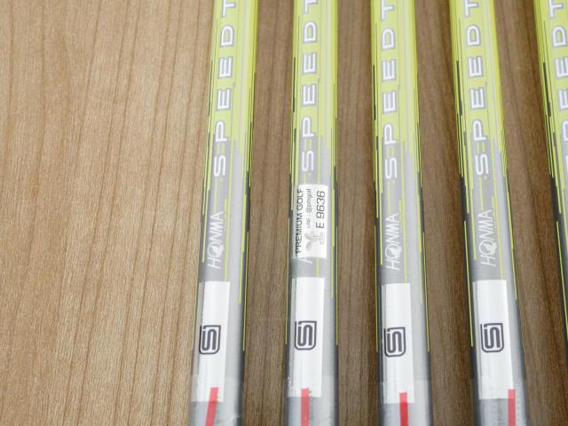 Lady club : All : **ของใหม่ ยังไม่แกะพลาสติก** ชุดเหล็ก Honma Tour World GS (ออกปี 2021 ใบใหญ่ ตีง่าย ไกล) มีเหล็ก 7-10,Sw (5 ชิ้น) ก้านกราไฟต์ Honma Speedtuned 42 Flex L