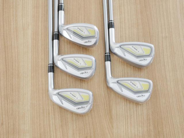 Lady club : All : **ของใหม่ ยังไม่แกะพลาสติก** ชุดเหล็ก Honma Tour World GS (ออกปี 2021 ใบใหญ่ ตีง่าย ไกล) มีเหล็ก 7-10,Sw (5 ชิ้น) ก้านกราไฟต์ Honma Speedtuned 42 Flex L