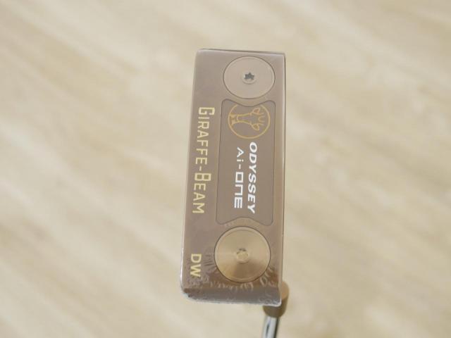 Putter : All : **ของใหม่ ยังไม่แกะพลาสติก** พัตเตอร์ Odyssey Ai-ONE GIRAFFE-BEAM DW (รุ่นล่าสุด ออกปี 2025) ก้าน Stroke LAB SL 90 ยาว 32 นิ้ว