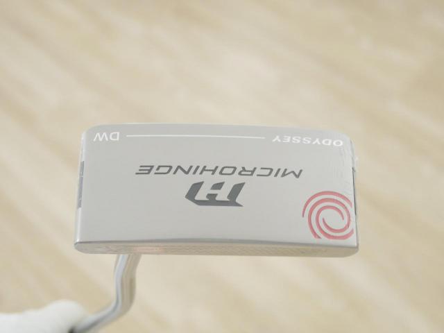 Putter : All : **ของใหม่ ยังไม่แกะพลาสติก** พัตเตอร์ Odyssey Microhinge DW (รุ่นล่าสุด ปี 2025) ยาว 34 นิ้ว