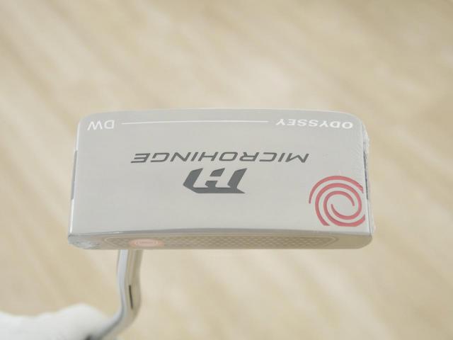 Putter : All : **ของใหม่ ยังไม่แกะพลาสติก** พัตเตอร์ Odyssey Microhinge DW (รุ่นล่าสุด ปี 2025) ยาว 32 นิ้ว