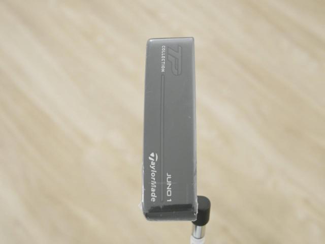 Putter : All : **ของใหม่ ยังไม่แกะพลาสติก** พัตเตอร์ Taylormade TP Black Collection Juno 1 (รุ่นปี 2024) ก้าน KBS Putter 120 ยาว 34 นิ้ว