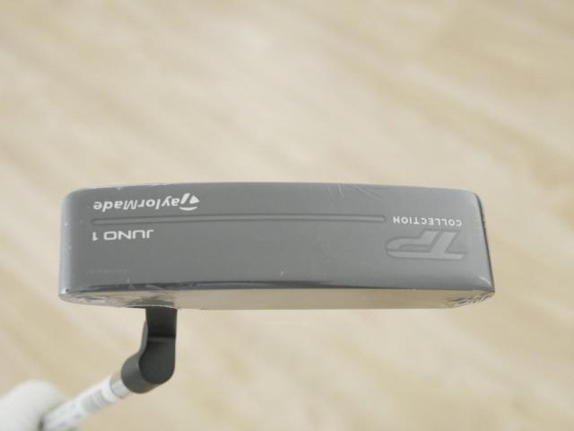 Putter : All : **ของใหม่ ยังไม่แกะพลาสติก** พัตเตอร์ Taylormade TP Black Collection Juno 1 (รุ่นปี 2024) ก้าน KBS Putter 120 ยาว 34 นิ้ว