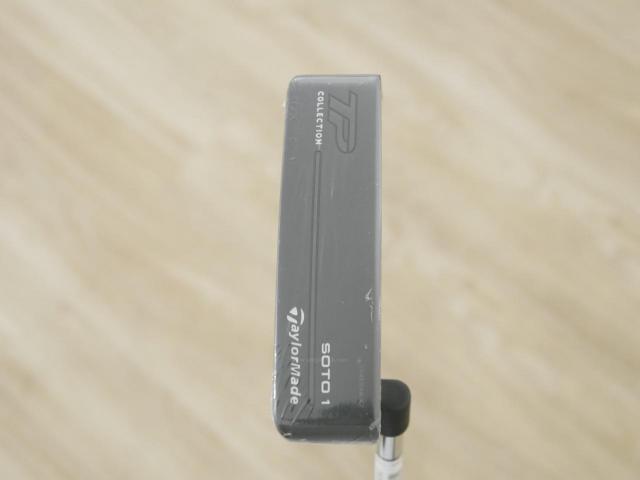 Putter : All : **ของใหม่ ยังไม่แกะพลาสติก** พัตเตอร์ Taylormade TP Black Collection Soto 1 (รุ่นปี 2024) ก้าน KBS Putter 120 ยาว 35 นิ้ว