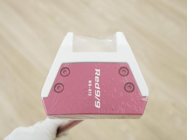 Putter : All : **ของใหม่ ยังไม่แกะพลาสติก** พัตเตอร์ Kasco Red 9/9 white back WB-013 ยาว 34 นิ้ว