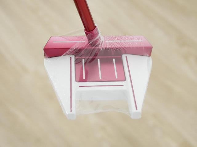 Putter : All : **ของใหม่ ยังไม่แกะพลาสติก** พัตเตอร์ Kasco Red 9/9 white back WB-013 ยาว 34 นิ้ว