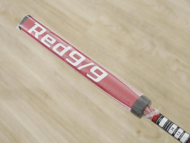 Putter : All : **ของใหม่ ยังไม่แกะพลาสติก** พัตเตอร์ Kasco Red 9/9 white back WB-013 ยาว 34 นิ้ว