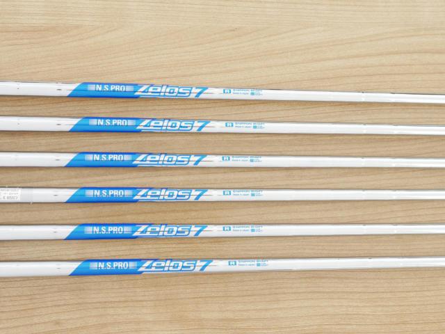 Iron set : Mizuno : ชุดเหล็ก Mizuno Pro 225 Forged (ปี 2023 นุ่ม แน่น ระยะดี) มีเหล็ก 5-Pw (6 ชิ้น) ก้านเหล็ก NS Pro ZELOS 7 Flex R

