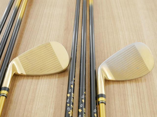 Iron set : Other Brand : ชุดเหล็ก Mutsumi Honma MH626 Maraging (ใบใหญ่ ตีง่าย ไกล) มีเหล็ก 6-11,Aw,Sw (8 ชิ้น) ก้านกราไฟต์ Flex R