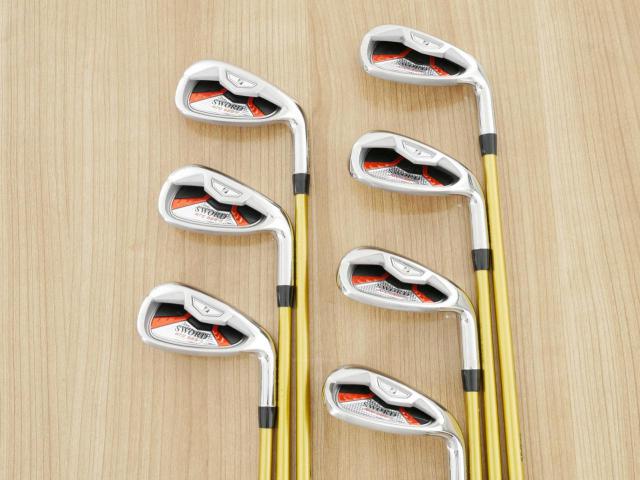 Iron set : Katana : ชุดเหล็ก Katana Sword ATC-589a (หน้าเด้ง) มีเหล็ก 6-Pw,Aw,Sw (7 ชิ้น) ก้านกราไฟต์ Fujikura Speeder 589 Flex R