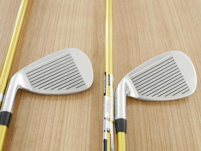 Iron set : Katana : ชุดเหล็ก Katana Sword ATC-589a (หน้าเด้ง) มีเหล็ก 6-Pw,Aw,Sw (7 ชิ้น) ก้านกราไฟต์ Fujikura Speeder 589 Flex R